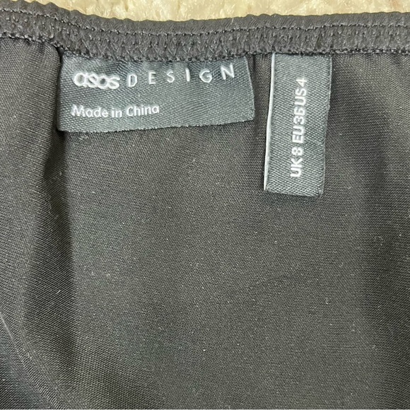 ASOS Corset Cami Lace Insert Adjustable Straps Elastic Bottom Hook-Eye Closure - Picture 7 of 12